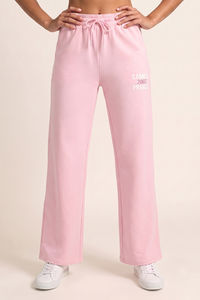Zivame Athleisure Straight Leg Pants - Pink A Boo — thumbnail 2